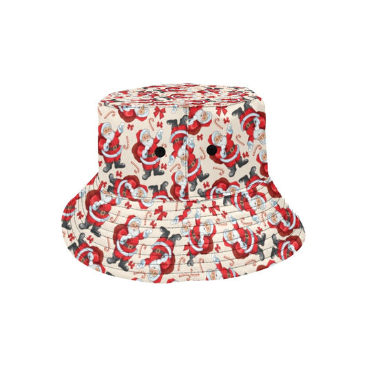 Santa Christmas Themed Print Design LKS302 Unisex Bucket Hat
