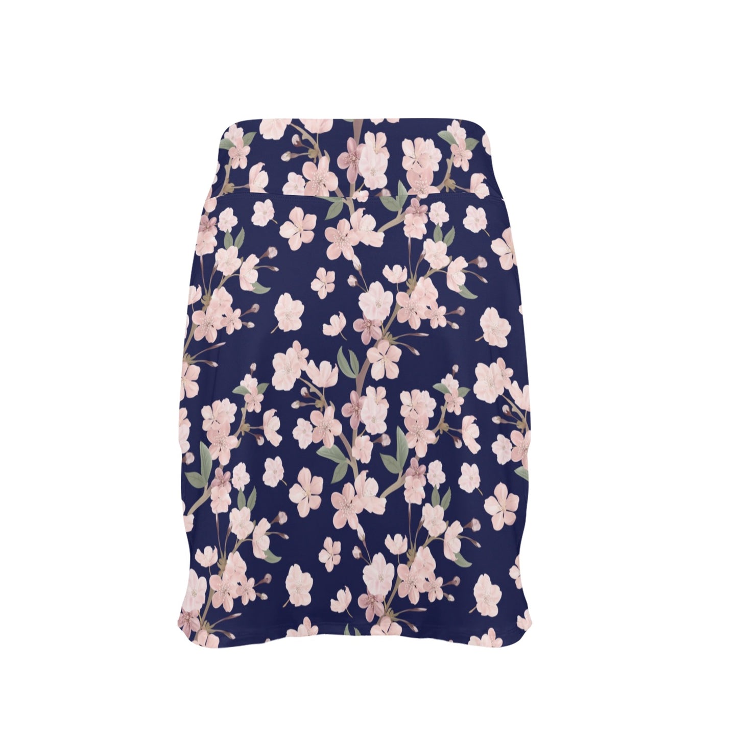 Sakura Print Design LKS301 Women's Golf Skirt with Pocket