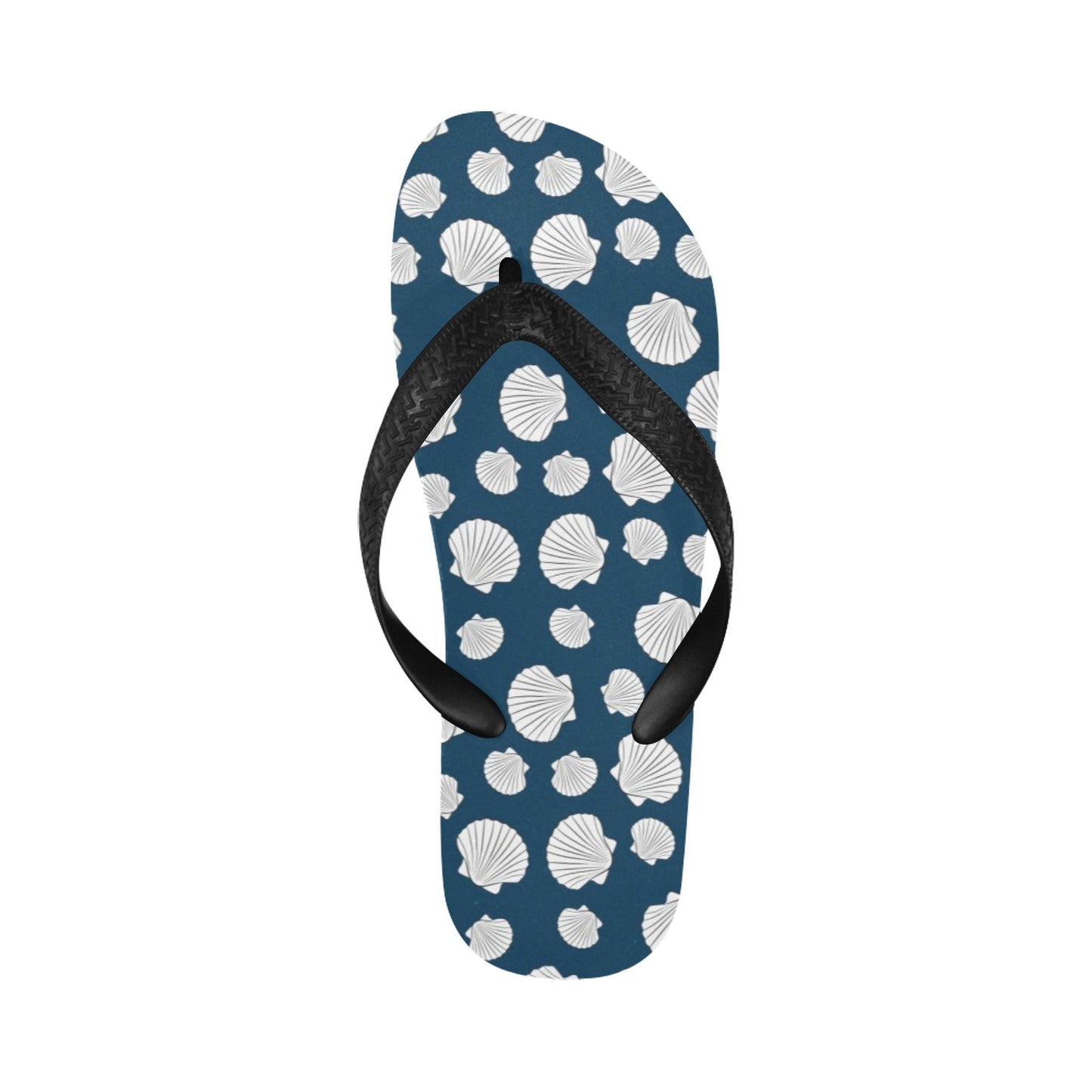 Seashell Print Design LKS3012 Flip Flops