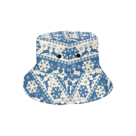 Reindeer Print Design LKS401 Unisex Bucket Hat
