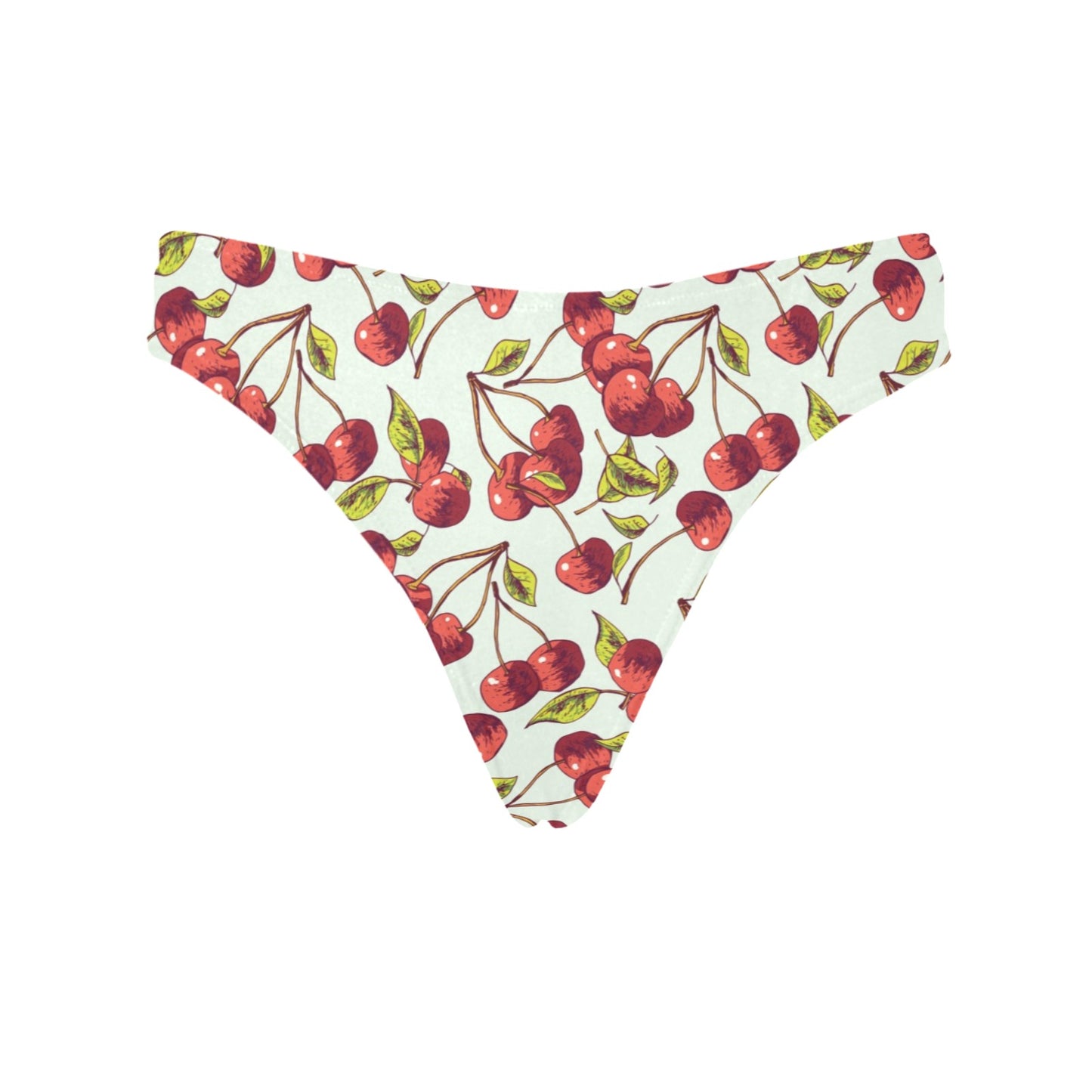 Cherry Hand Draw Women's Thongs