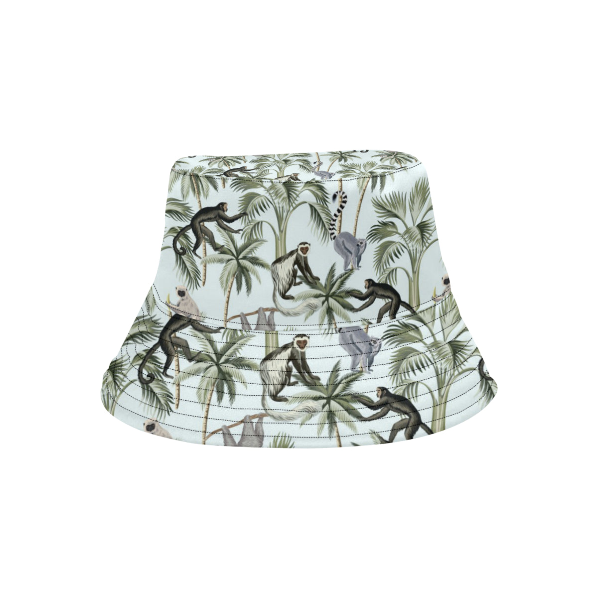 Rainforest Pattern Print Design RF04 Unisex Bucket Hat