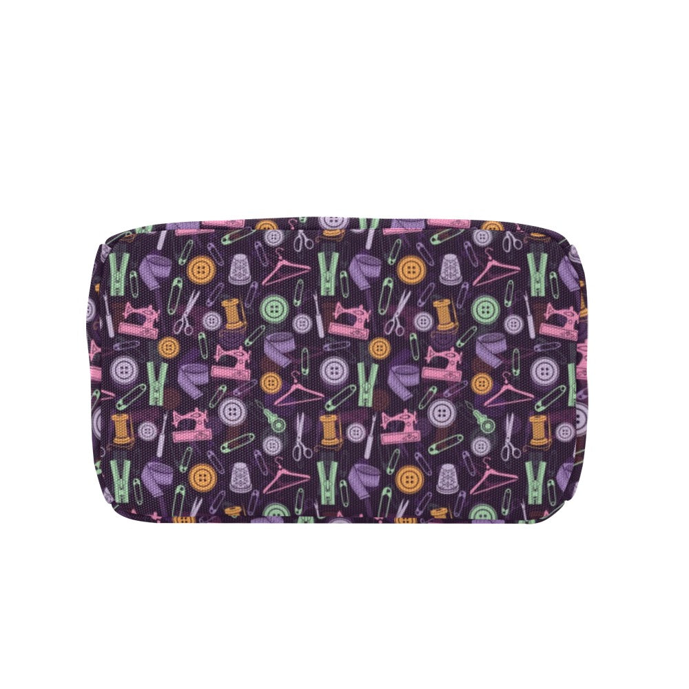 Sewing Equipment Print Design LKS306 Insulated Lunch Bag