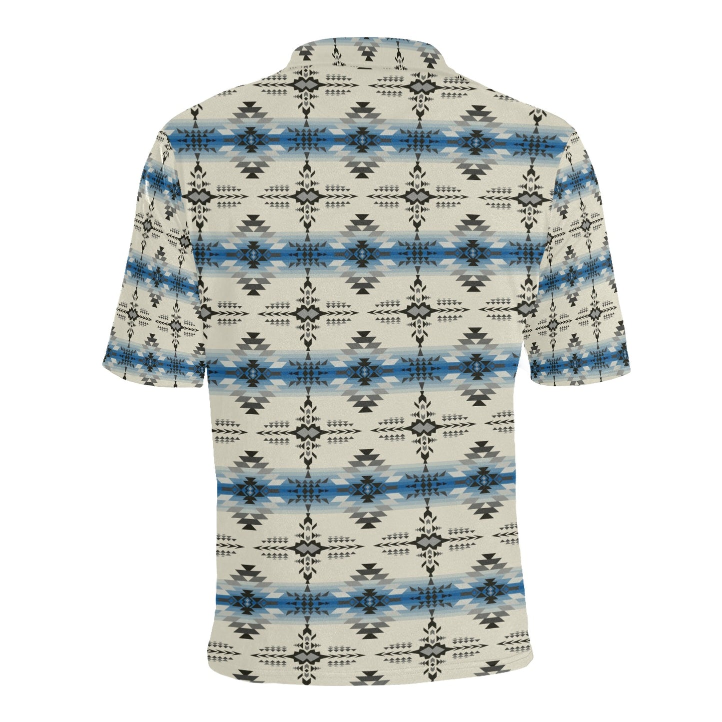 Southwest Pattern Print Design LKS304 Men Polo Shirt