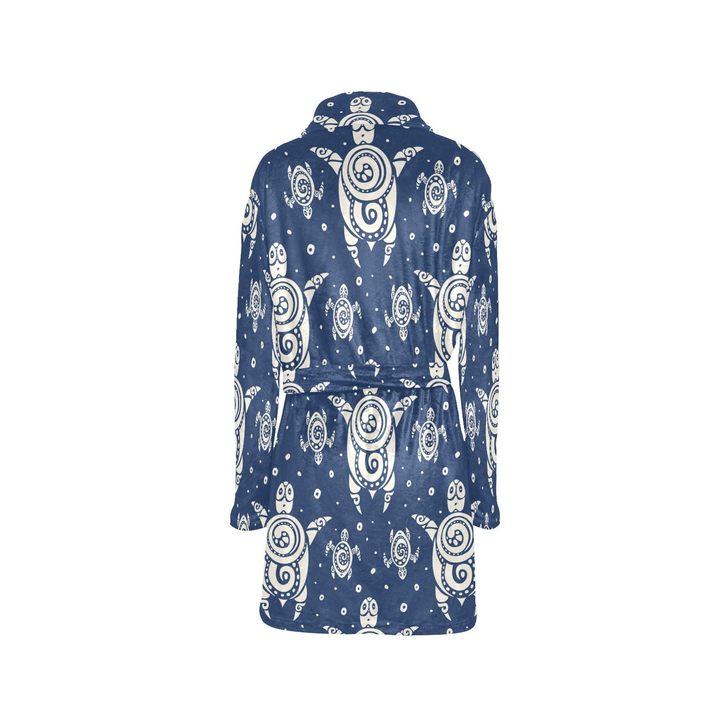 Sea Turtle Tribal Women's Fleece Robe