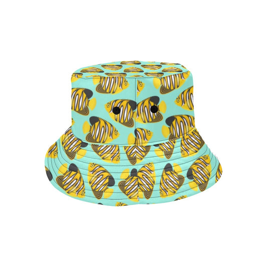 Angelfish Print Design LKS402 Unisex Bucket Hat