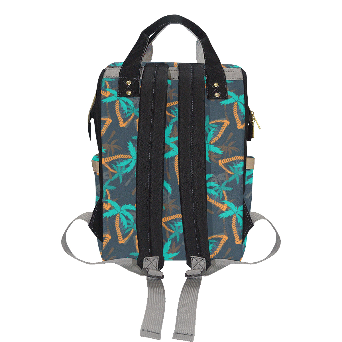 Palm Tree Pattern Print Design PT01 Diaper Bag Backpack