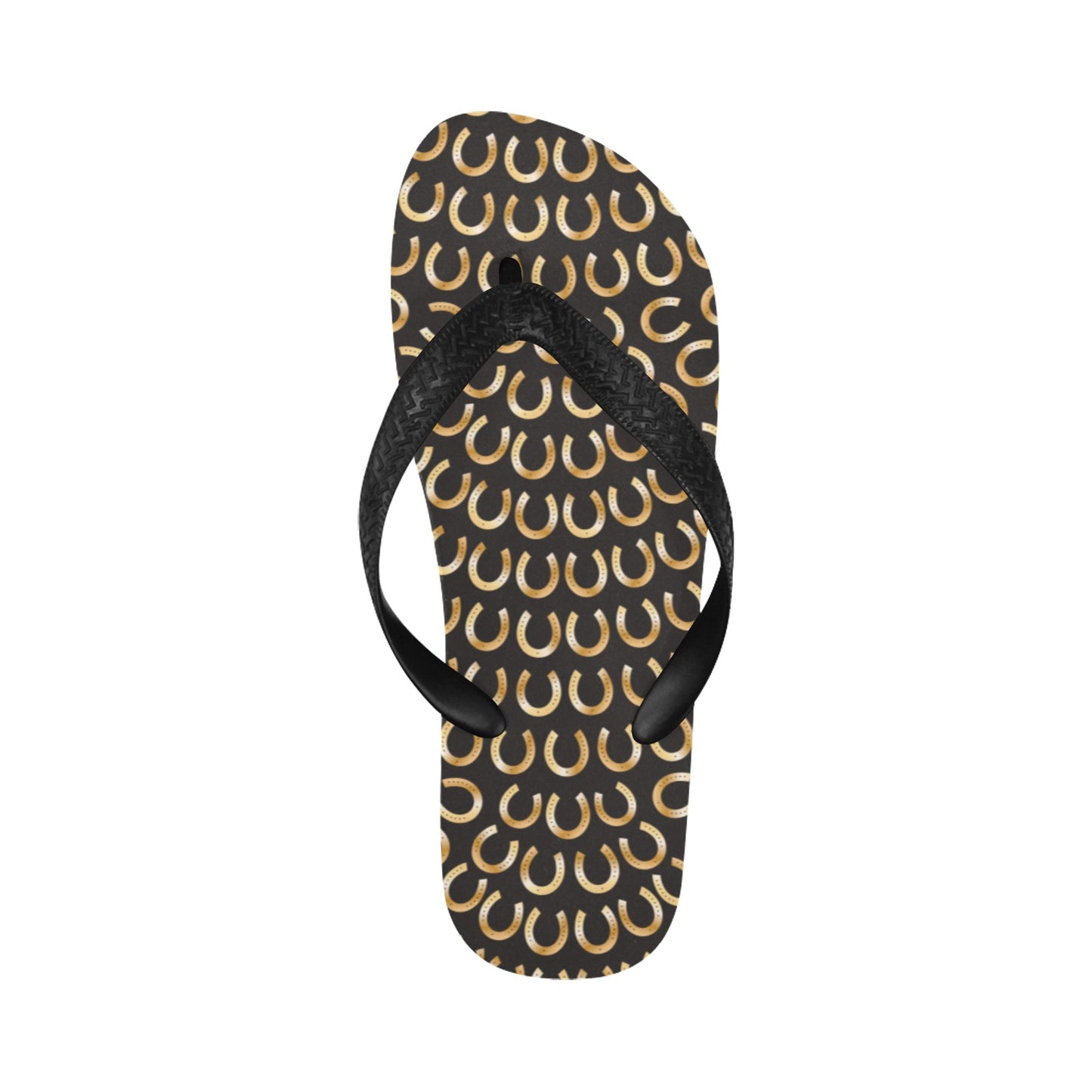 Horseshoe Print Design LKS304 Flip Flops