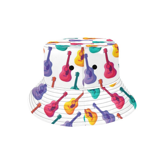 Acoustic Guitar Print Design LKS406 Unisex Bucket Hat