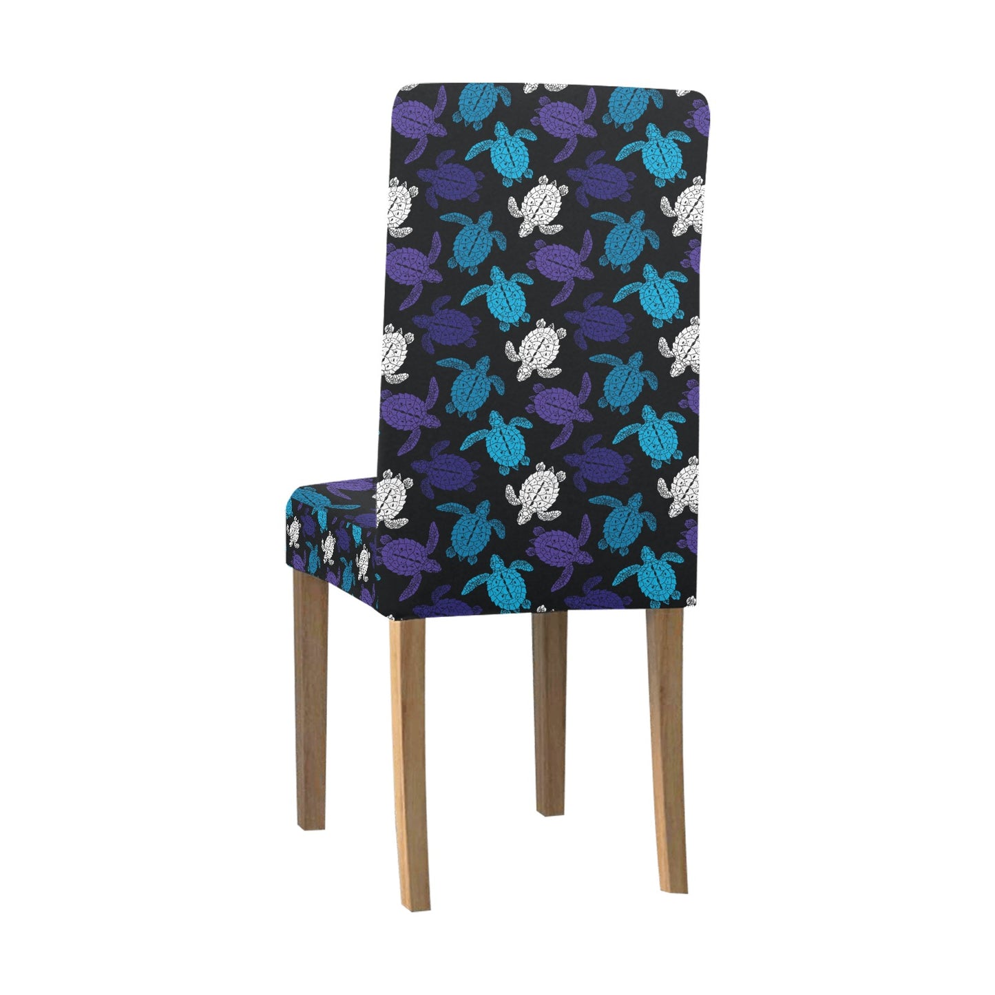 Sea Turtle Print Design LKS306 Dining Chair Slipcover