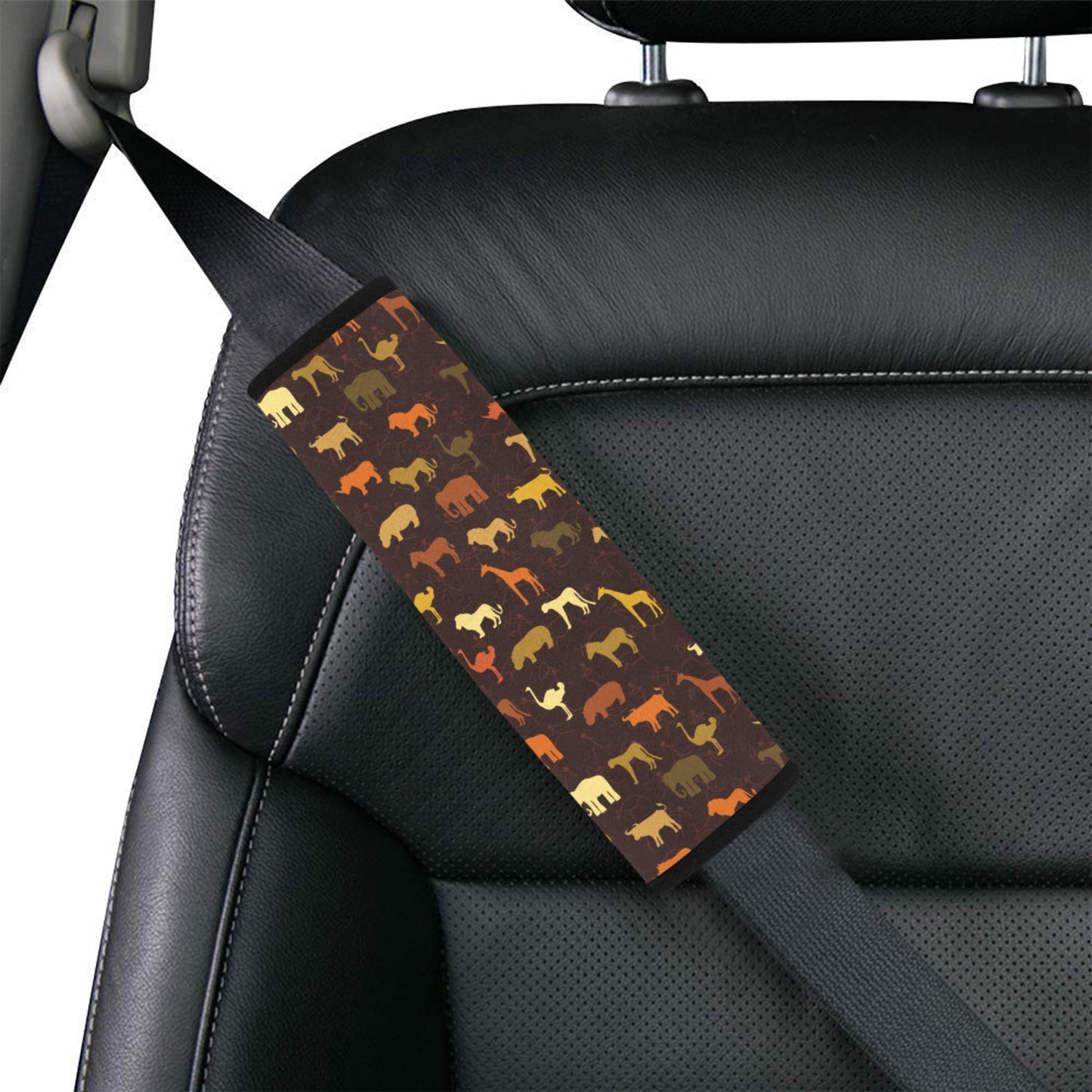 Safari Animal Print Design LKS301 Car Seat Belt Cover