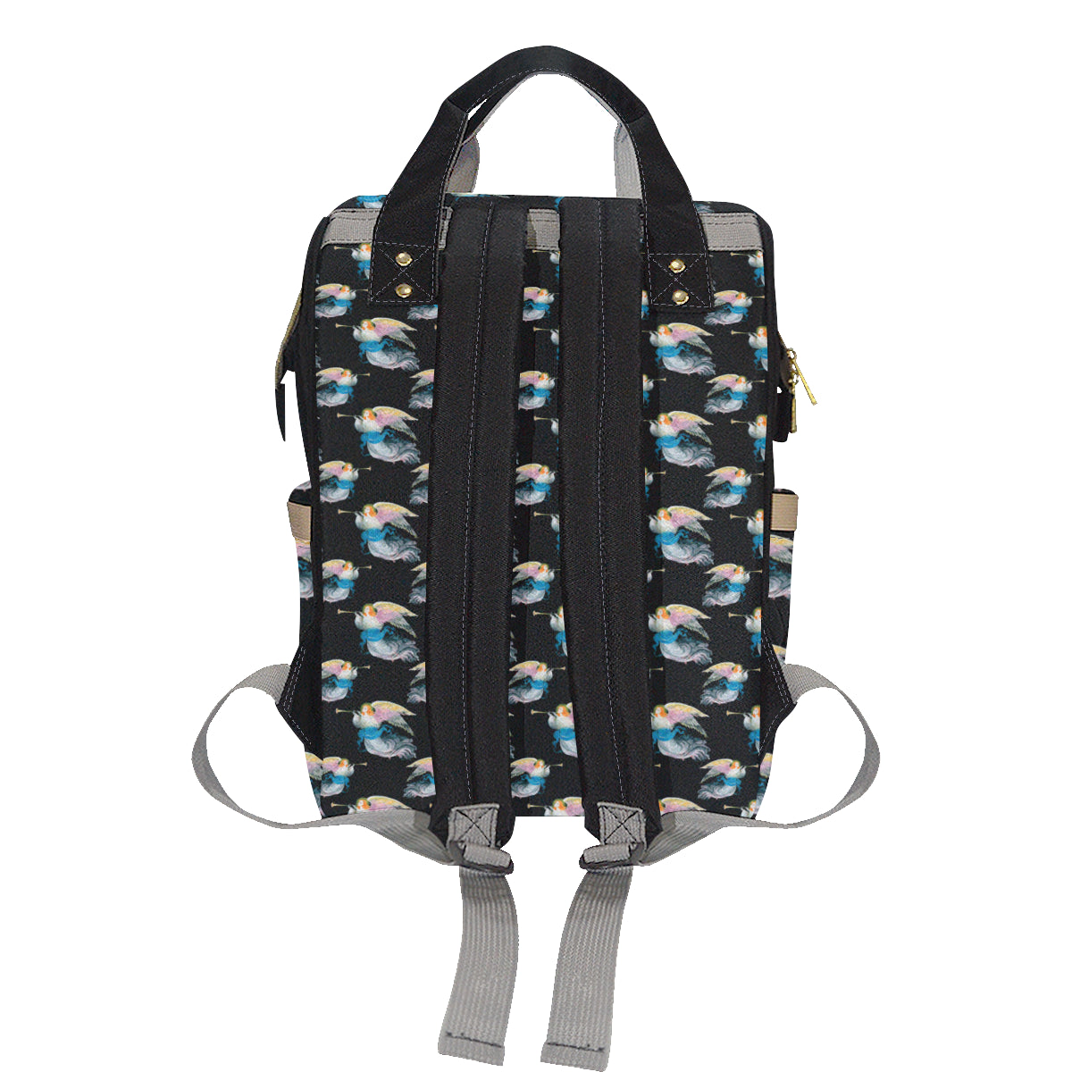 Angel with Wings Beautiful Design Print Diaper Bag Backpack