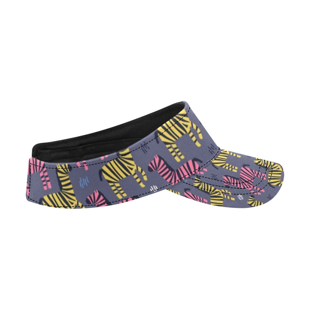 Zebra Print Design LKS303 Unisex Sun Visor