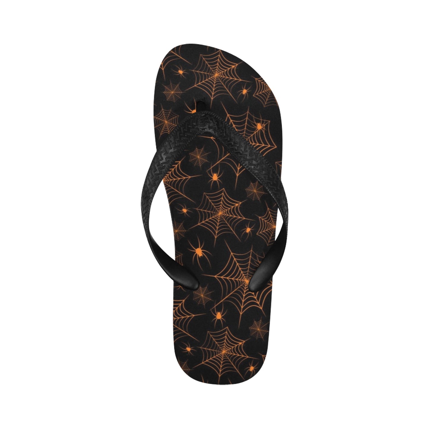 Spider Web Print Design LKS306 Flip Flops