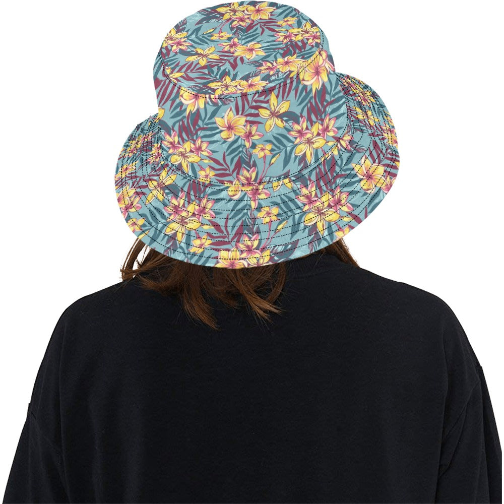 Summer Floral Print Design LKS304 Unisex Bucket Hat