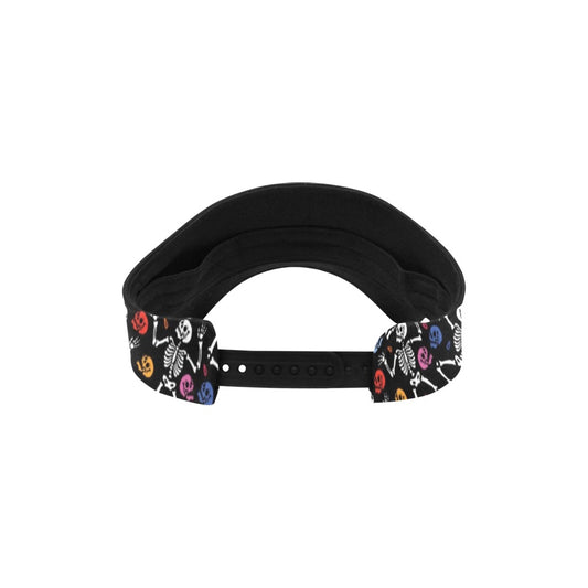 Skeleton Print Design LKS307 Unisex Sun Visor