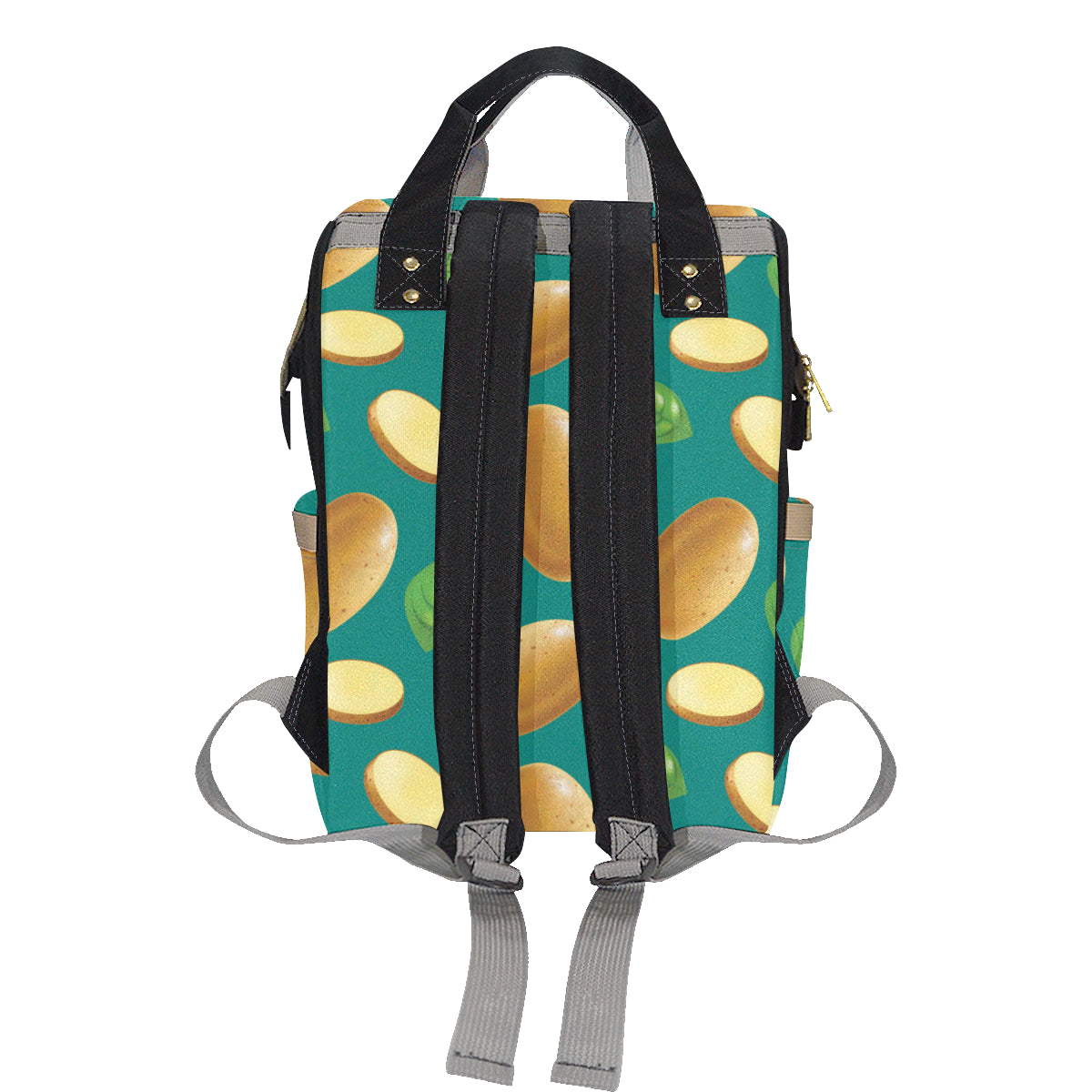 Potato Pattern Print Design A04 Diaper Bag Backpack