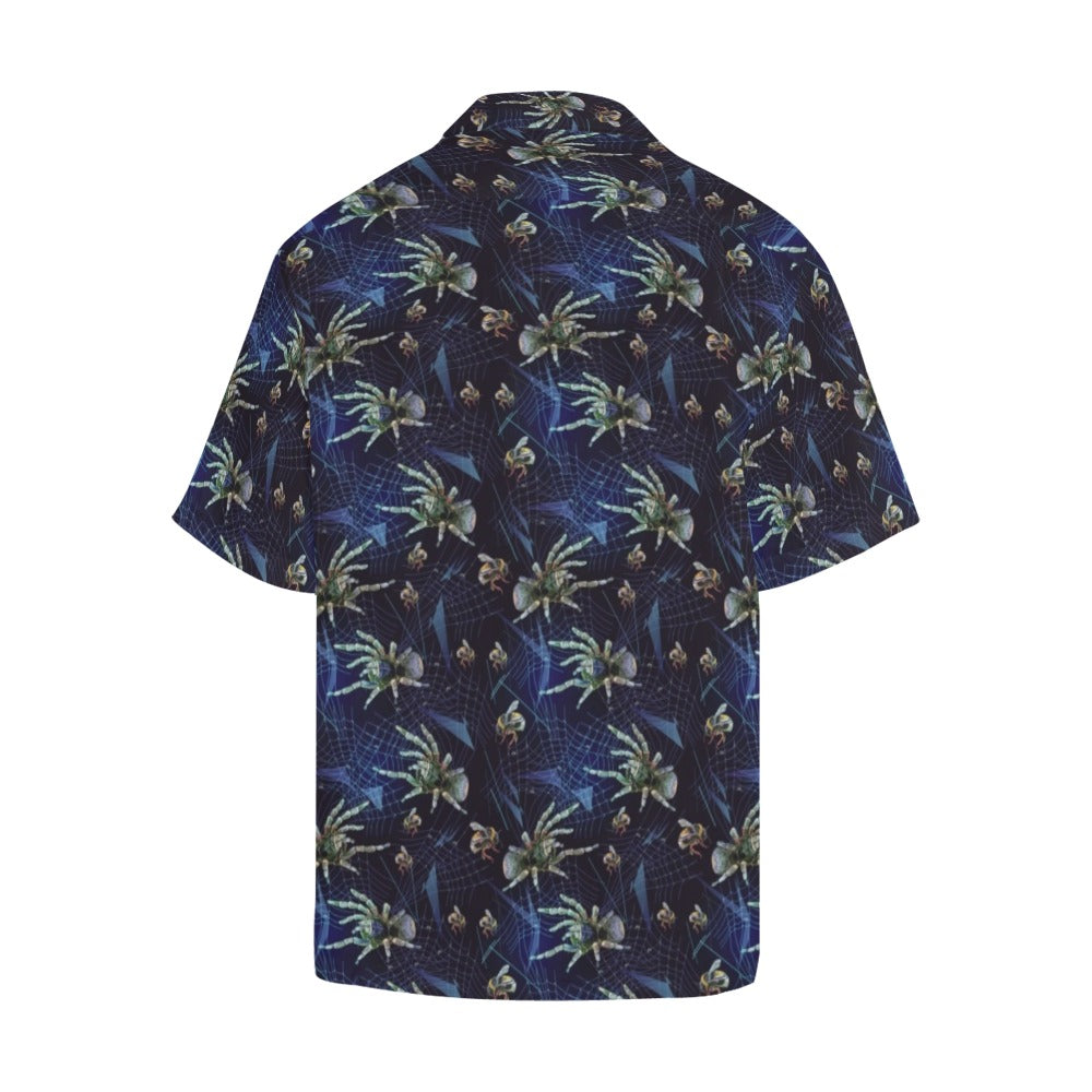 Tarantula Print Design LKS401 Men's Men's Hawaiian Shirt