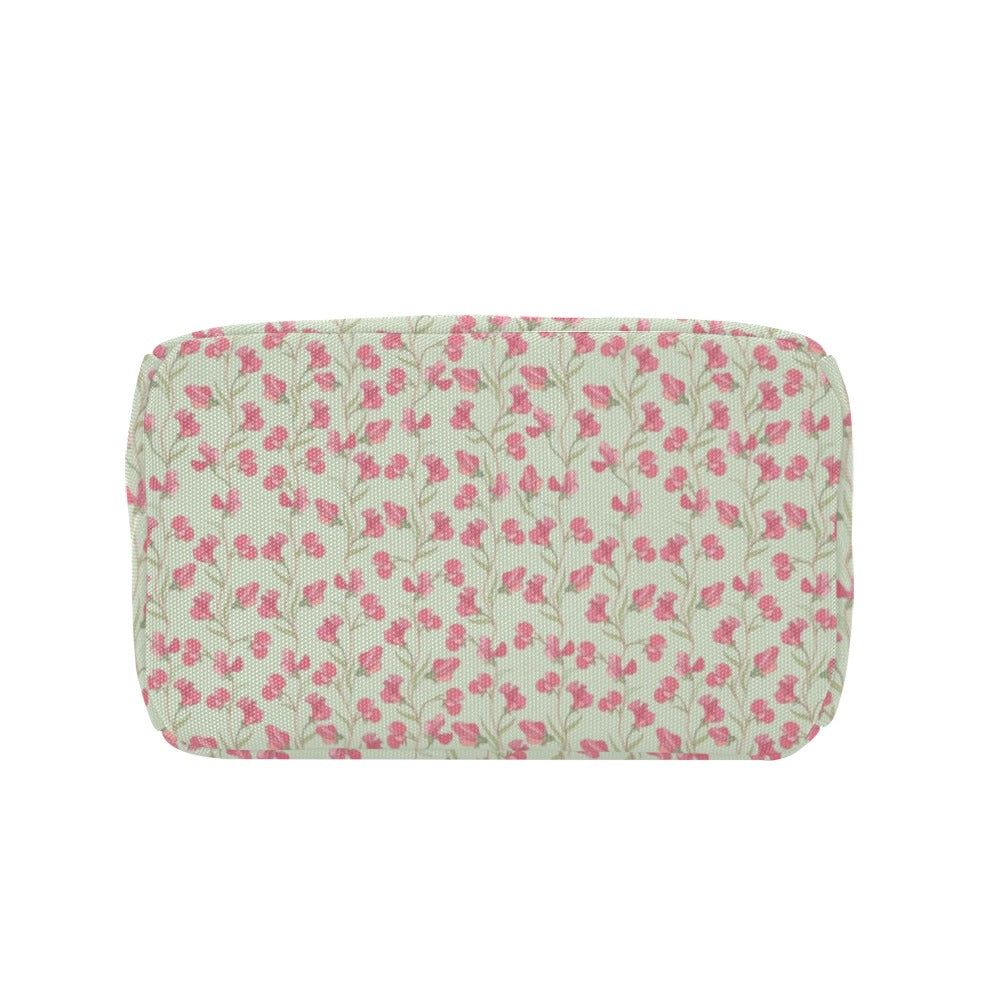 Sweet Pea Print Design LKS301 Insulated Lunch Bag