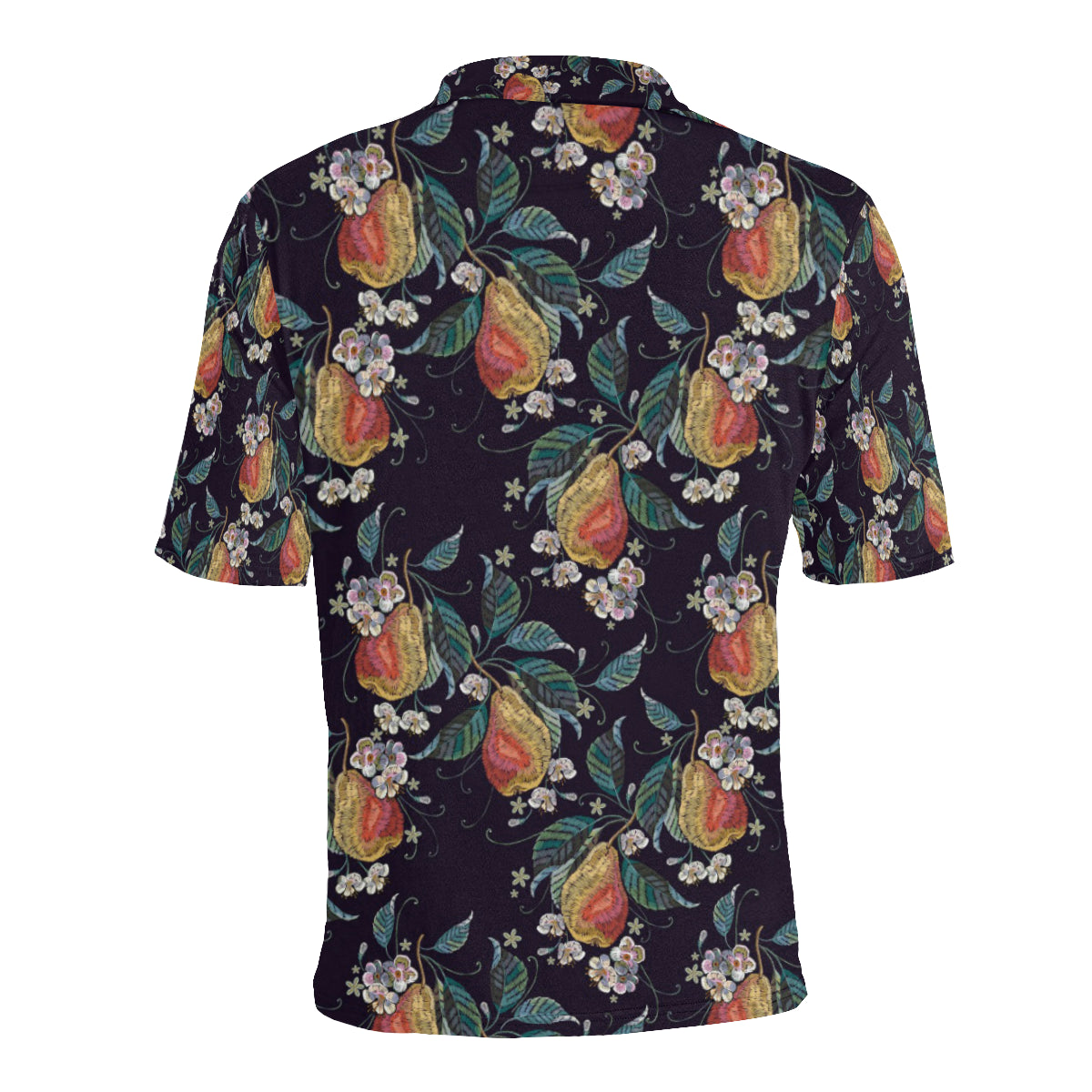 Pear Pattern Print Design PE02 Men Polo Shirt