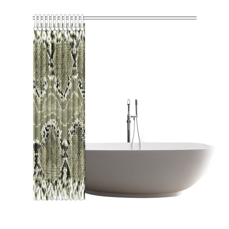 Python Pattern Print Design A04 Shower Curtain