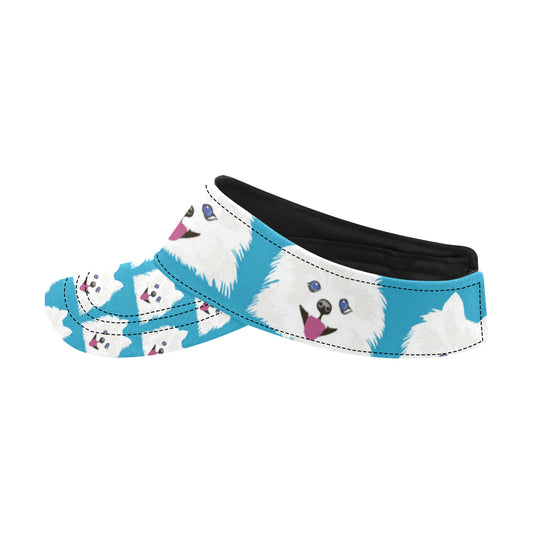 Pomeranians Pattern Print Design A05 Unisex Sun Visor