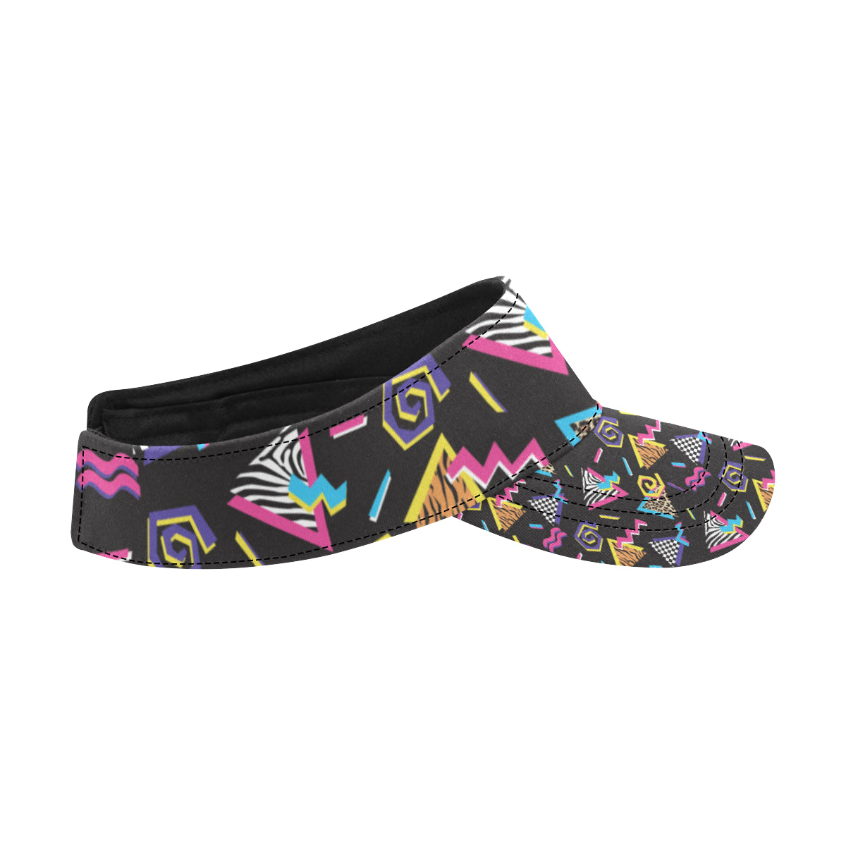 80s Pattern Print Design 3 Unisex Sun Visor