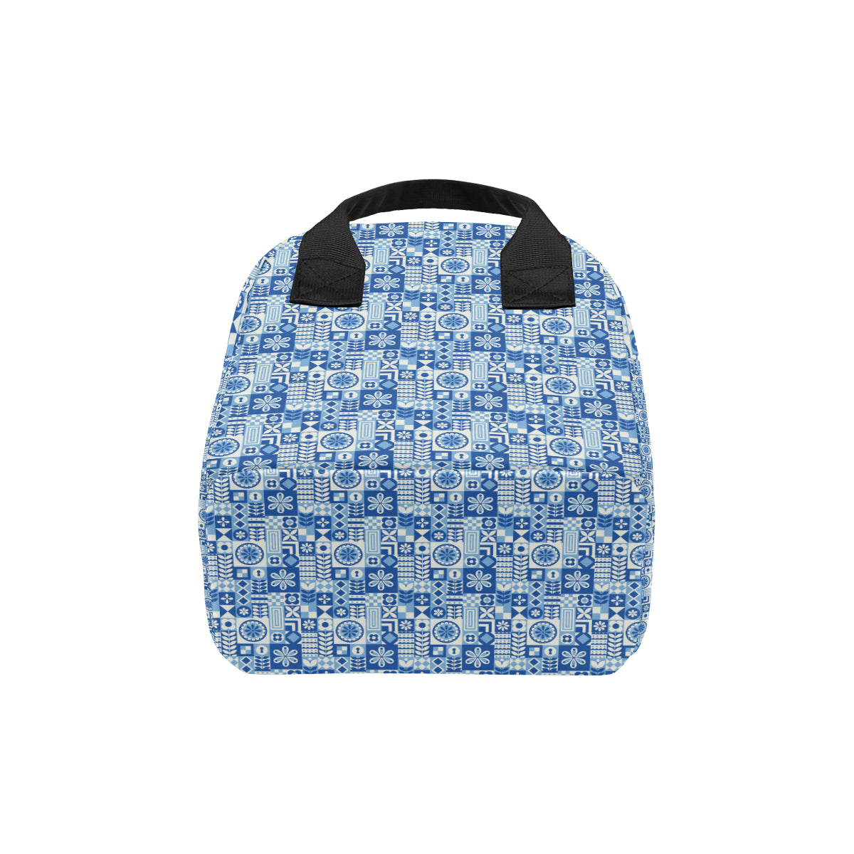 Swedish Print Pattern Insulated Lunch Bag