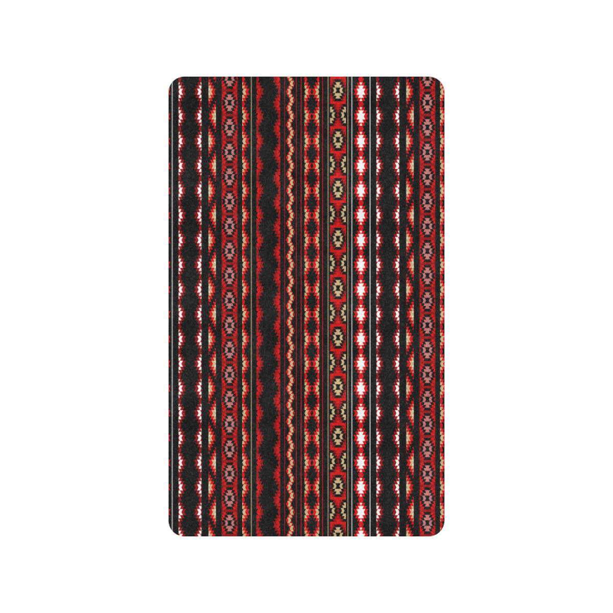 Southwestern Themed Rubber Doormat