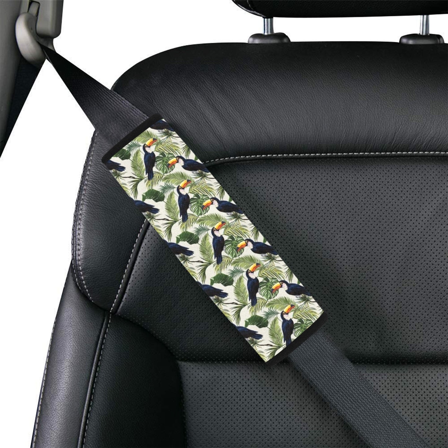 Toucan Print Design LKS308 Car Seat Belt Cover