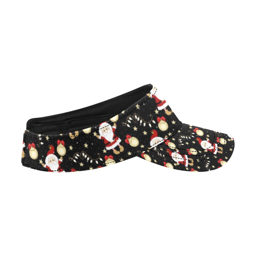 Santa Christmas Themed Print Design LKS307 Unisex Sun Visor