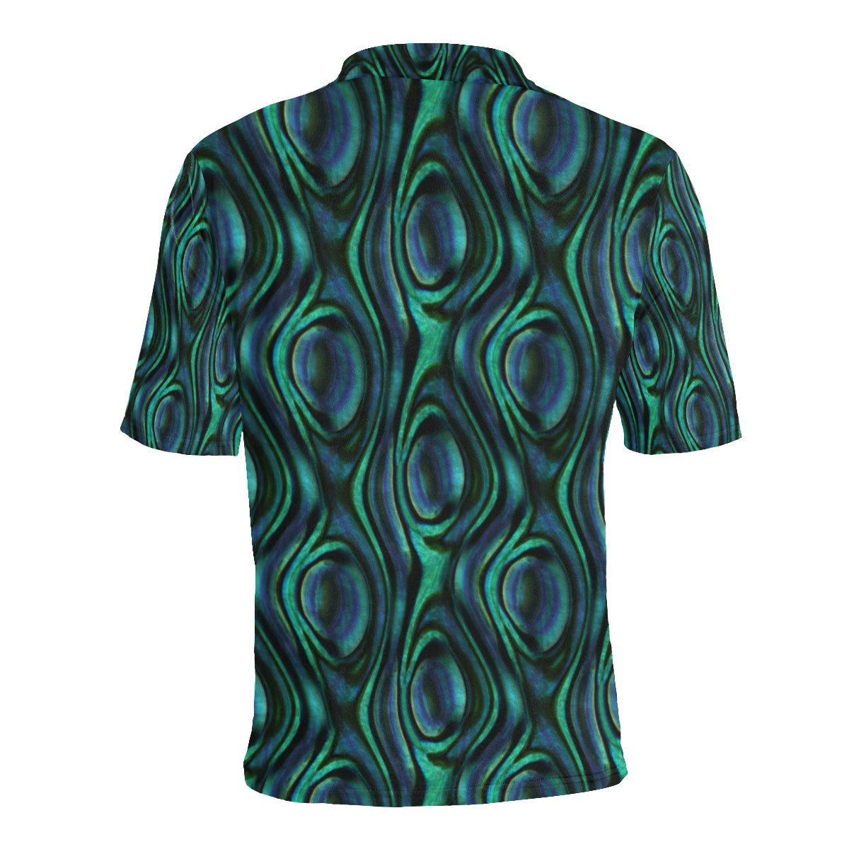Abalone Pattern Print Design 01 Men Polo Shirt