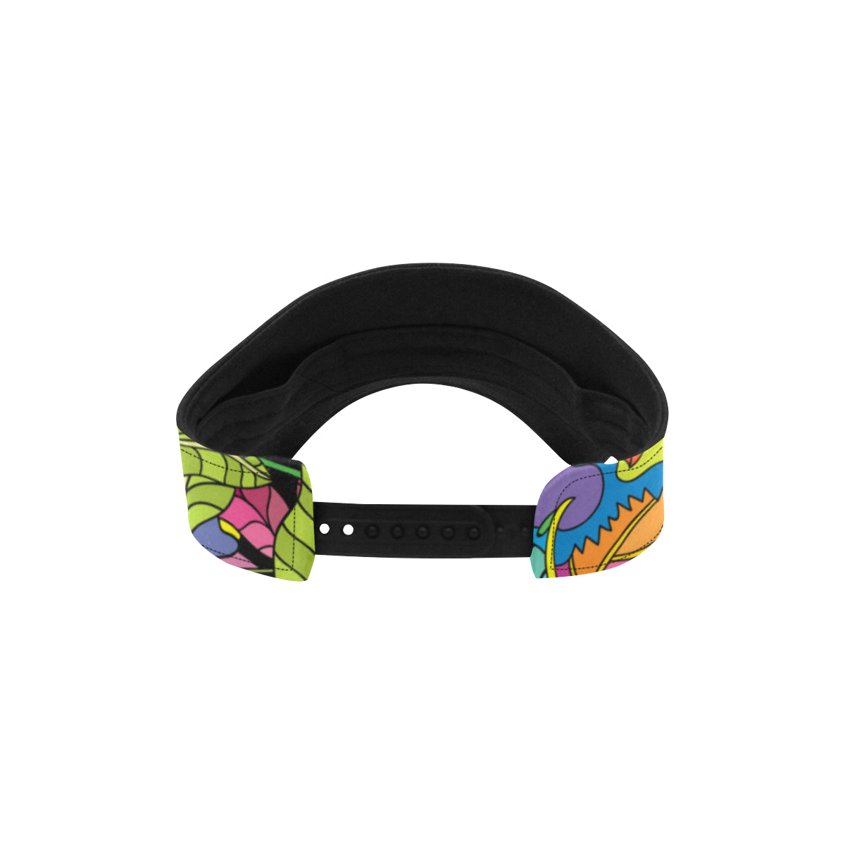 Psychedelic Trippy Flower Print Unisex Sun Visor