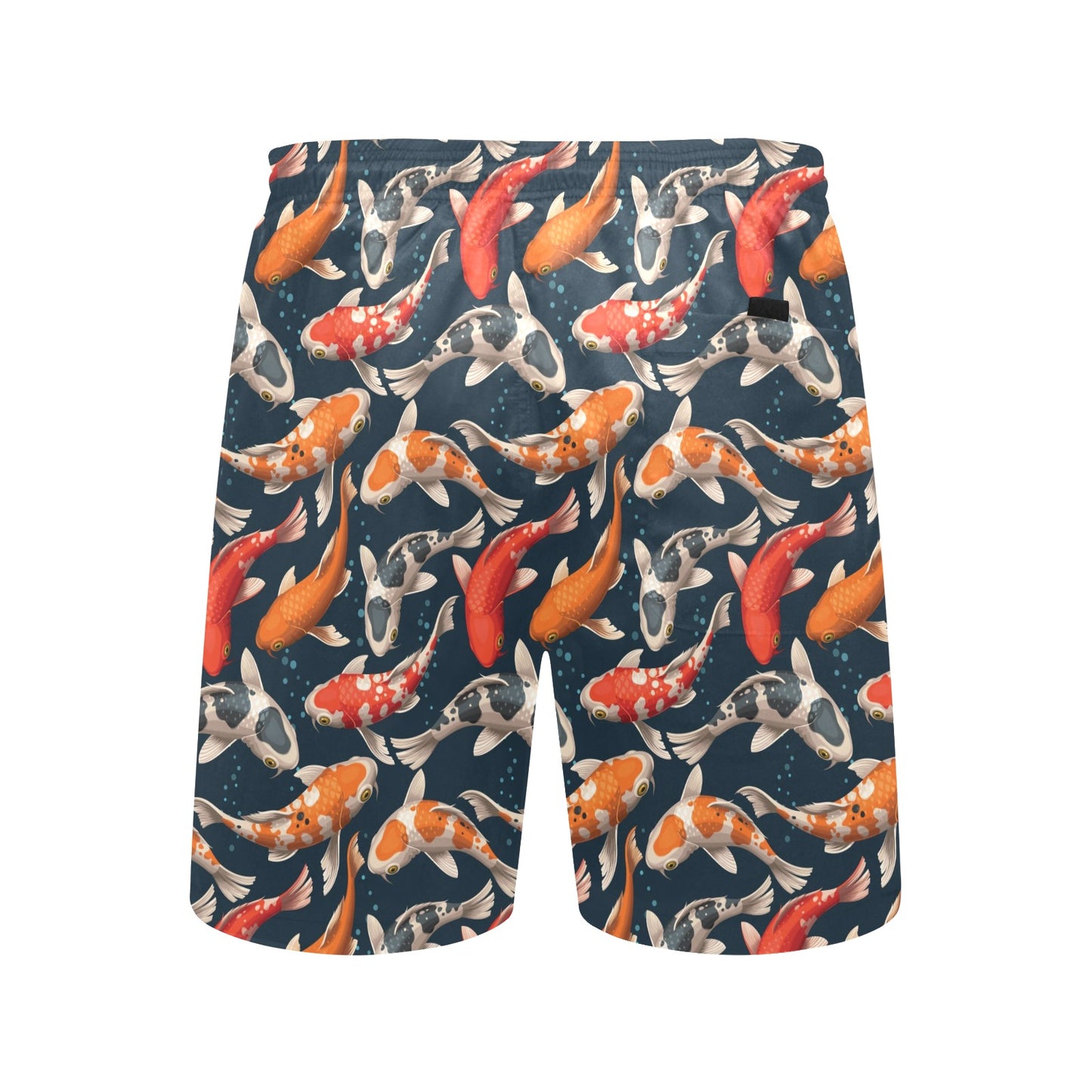 Koi Carp Cute Design Themed Print Men's Swim Trunks Beach Shorts