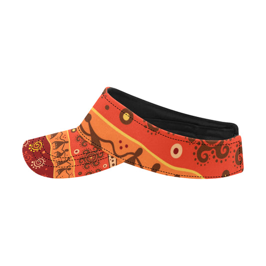 African Pattern Print Design 04 Unisex Sun Visor