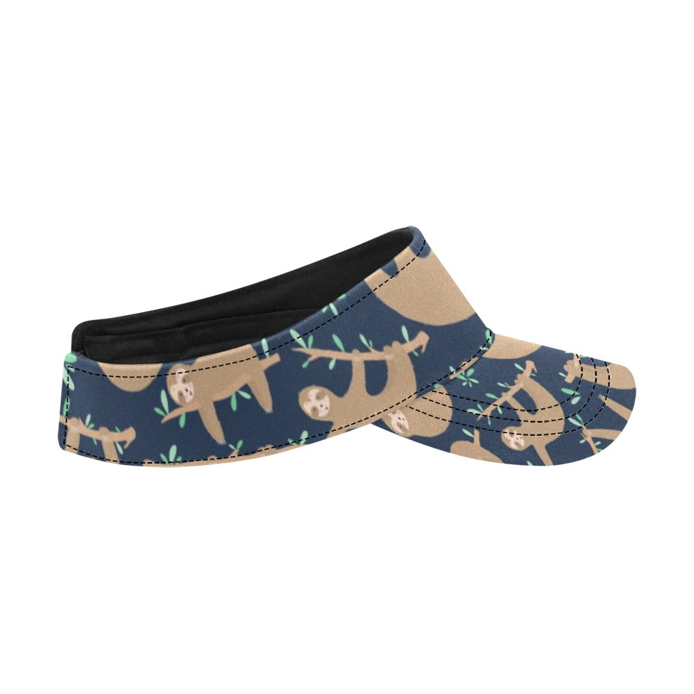Sloth Print Design LKS307 Unisex Sun Visor