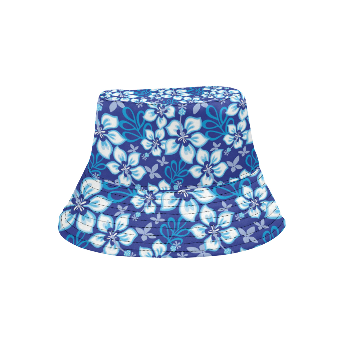 Hibiscus Pattern Print Design HB04 Unisex Bucket Hat