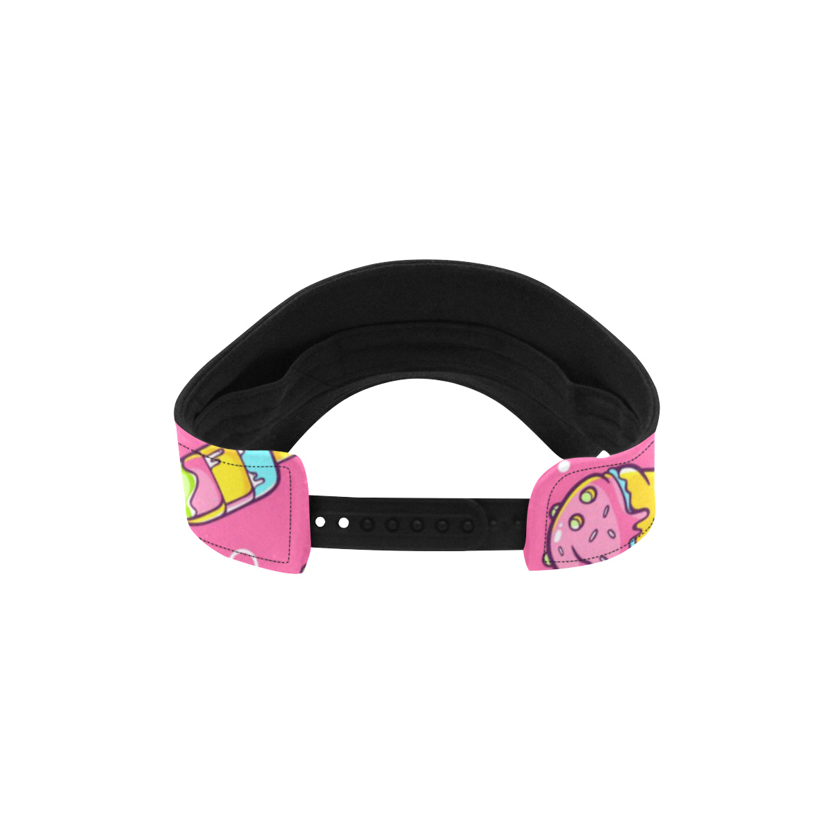 Ice Cream Pattern Print Design IC04 Unisex Sun Visor