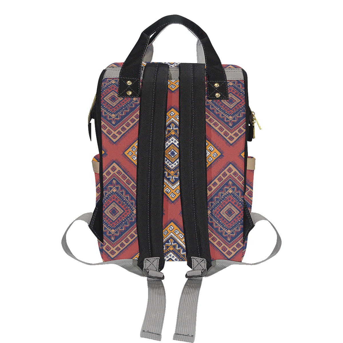 Native Pattern Print Design A06 Diaper Bag Backpack