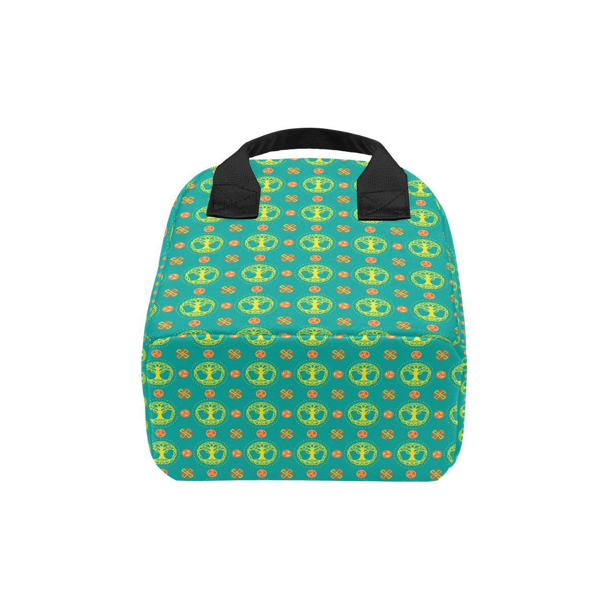 Celtic Tree of Life Print Pattern Insulated Lunch Bag