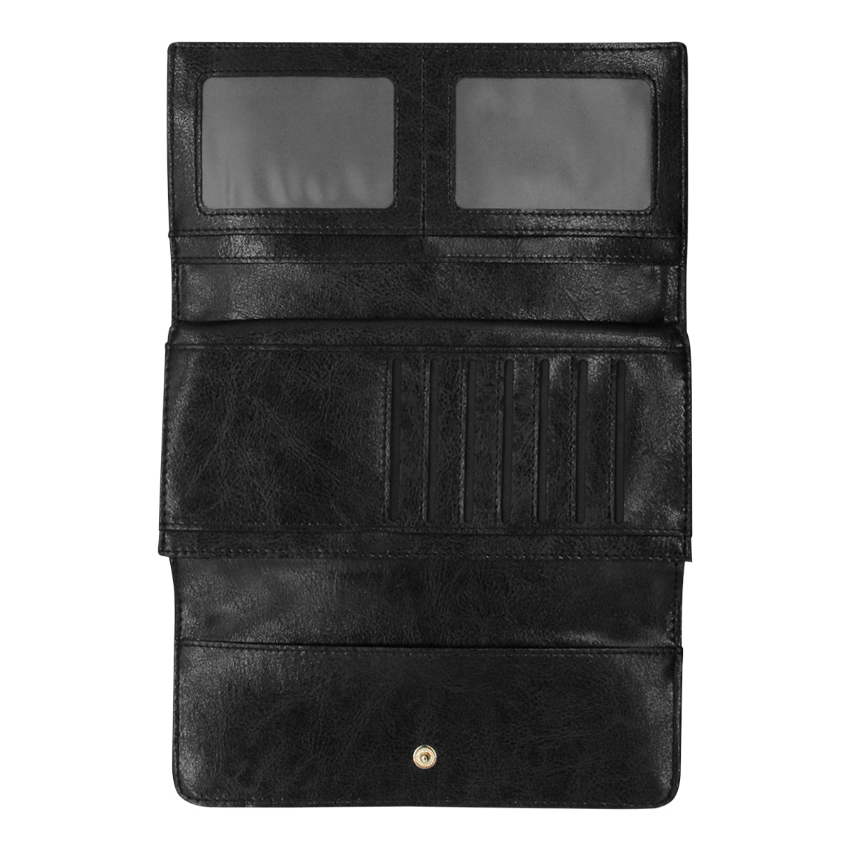 Hibiscus Print Women's Trifold Wallet