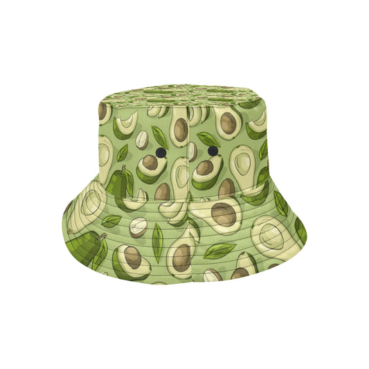 Avocado Pattern Print Design AC03 Unisex Bucket Hat