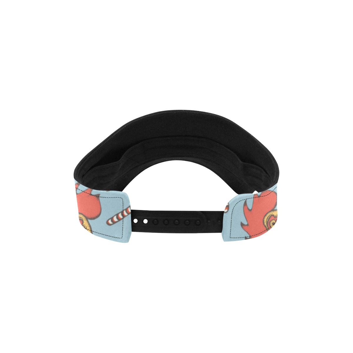 Rooster Pattern Print Design A05 Unisex Sun Visor