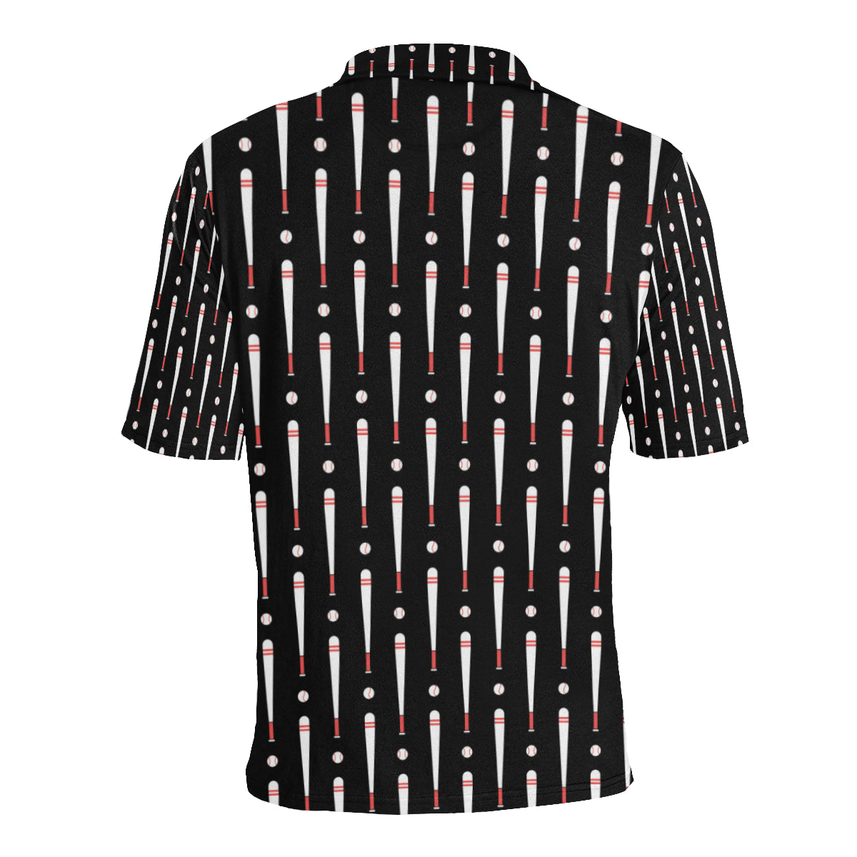 Baseball Pattern Print Design 03 Men Polo Shirt