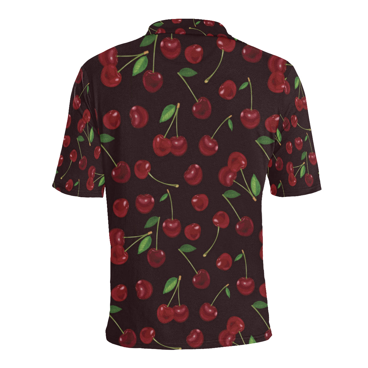 Cherry Fresh Pattern Men Polo Shirt