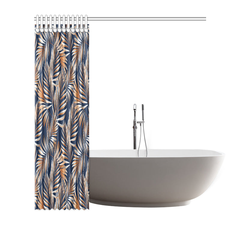 Tropical Flower Pattern Print Design TF07 Shower Curtain