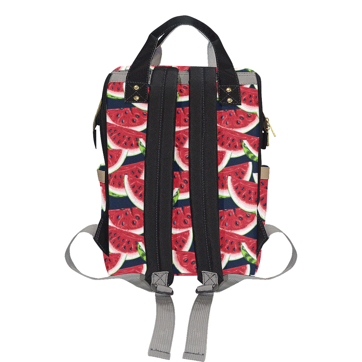 Watermelon Pattern Print Design WM011 Diaper Bag Backpack