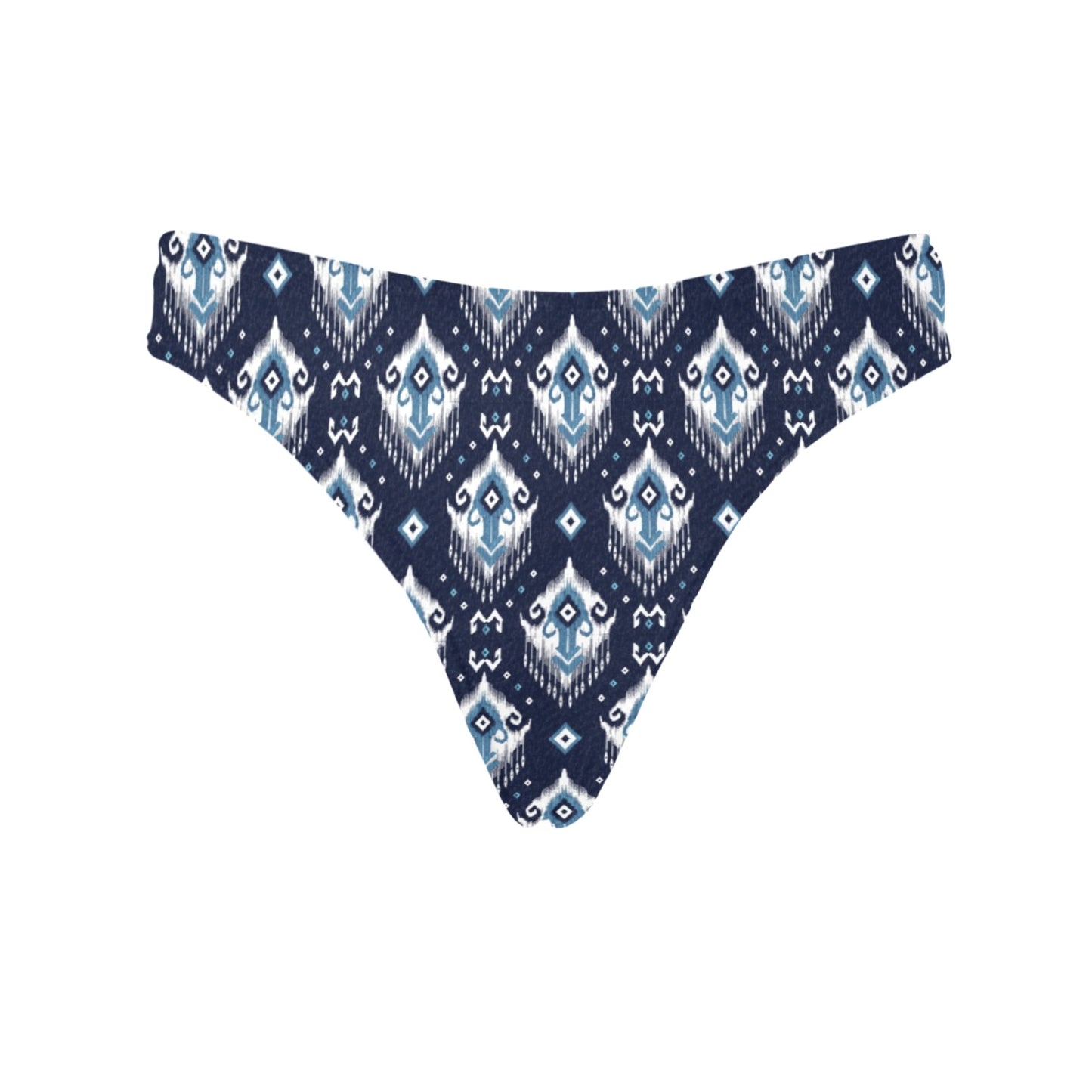 Ethnic Ornament Print Pattern Women's Thongs