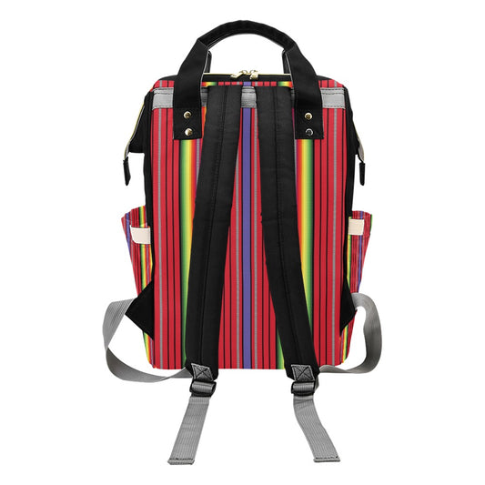 Serape Print Design LKS305 Diaper Bag Backpack