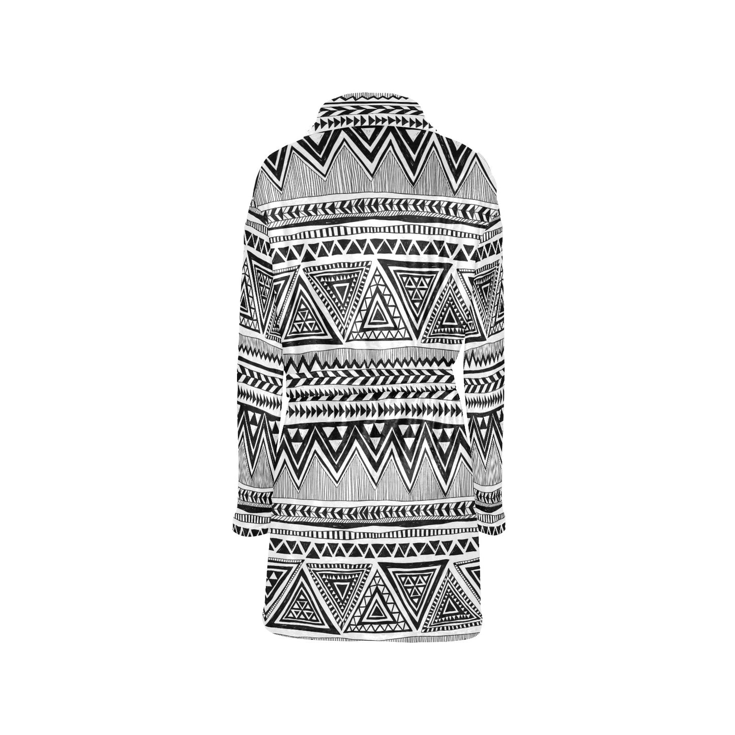 Draw Tribal Aztec Women's Fleece Robe